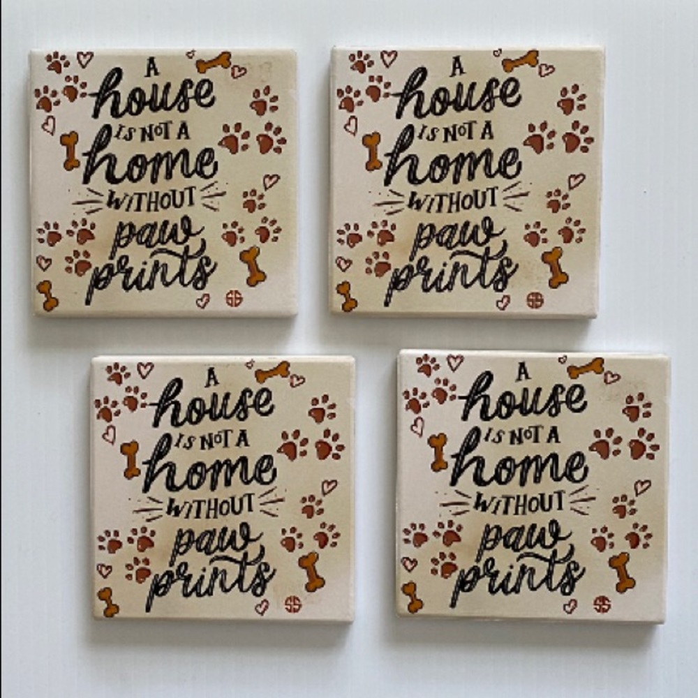 Simply Southern Stone Square Coasters